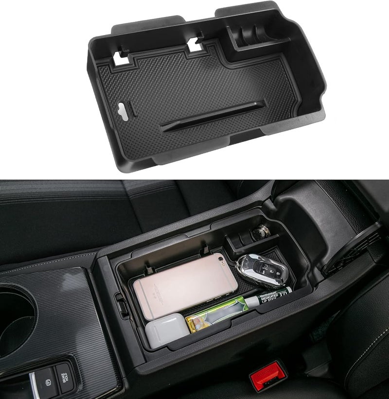 Thenice for 11th Gen Civic Armrest Storage Box Insert Tray Glove Box Organizer for Honda Civic 2022 2023 2024 2025 2026 with CVT - Image 1